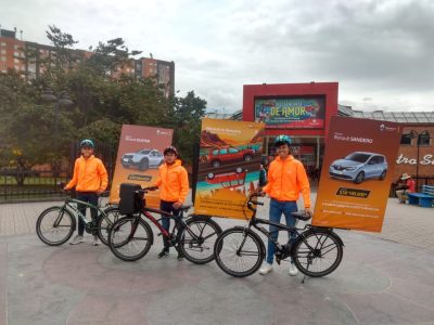 Bicivallas y patinetas valla en medellín y Bogotá