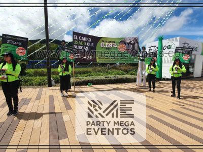 Pop Man Led y activaciones de marca en Bogotá y Medellín